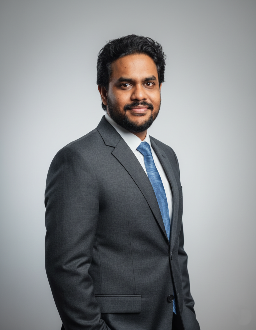 Portrait of Harish Rokkam