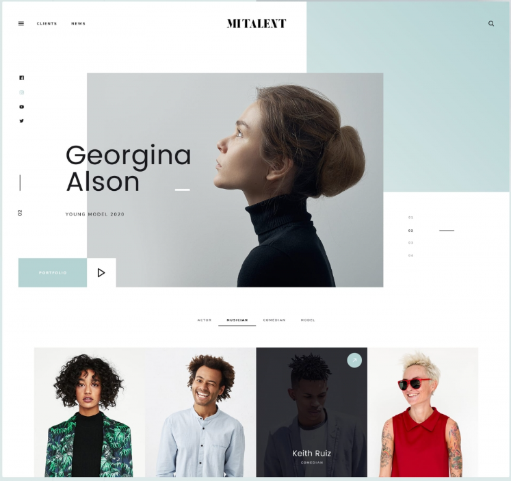 Landing Page Design Showcase
